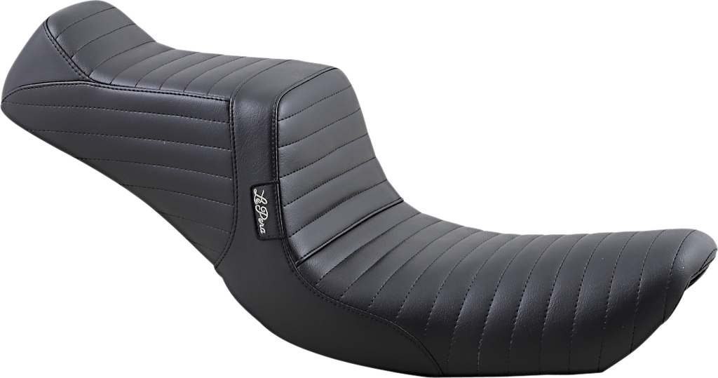 LE PERA Tailwhip Seat - Pleated - Black - FXD '96-'03 LN-581PT — image 1