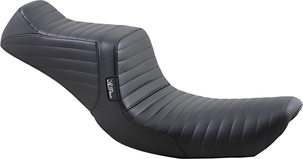 LE PERA Tailwhip Seat - Pleated - Black - FXD '96-'03 LN-581PT — image 1