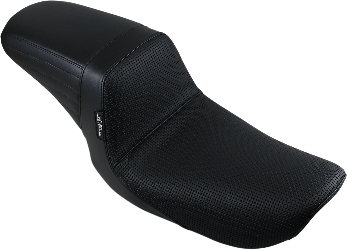 LE PERA Kickflip Seat - Basketweave - Black - FXD '96-'03 LN-591BW — image 1