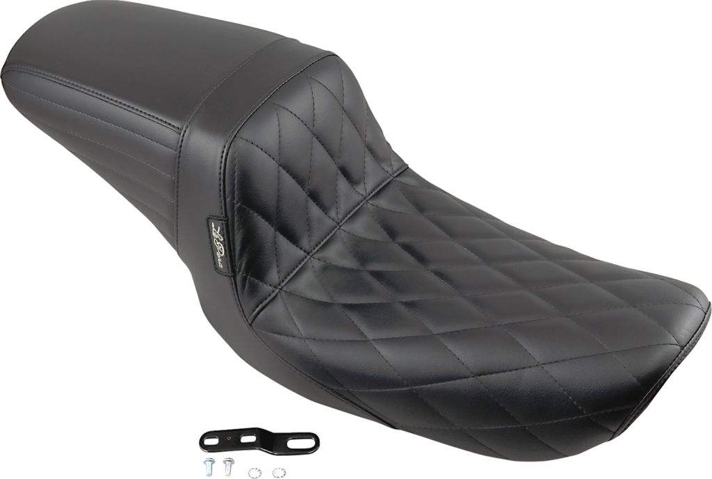 LE PERA Kickflip Seat - Diamond - Black - FXD '96-'03 LN-591DM — image 2