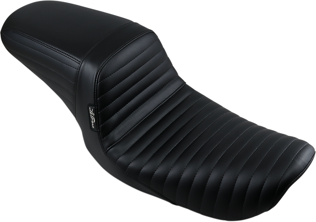 LE PERA Kickflip Seat - Pleated - Black - FXD '96-'03 LN-591PT — image 1