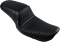 LE PERA Kickflip Seat - Pleated - Black - FXD '96-'03 LN-591PT — image 1