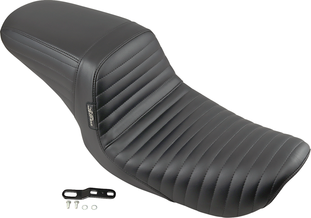 LE PERA Kickflip Seat - Pleated - Black - FXD '96-'03 LN-591PT — image 2