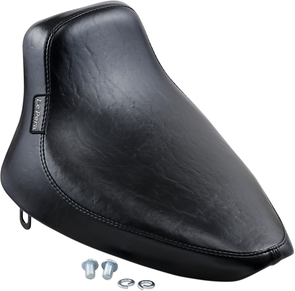 LE PERA Silhouette Solo Seat - Smooth - Black - Softail '84-'99 LN-850 — image 2