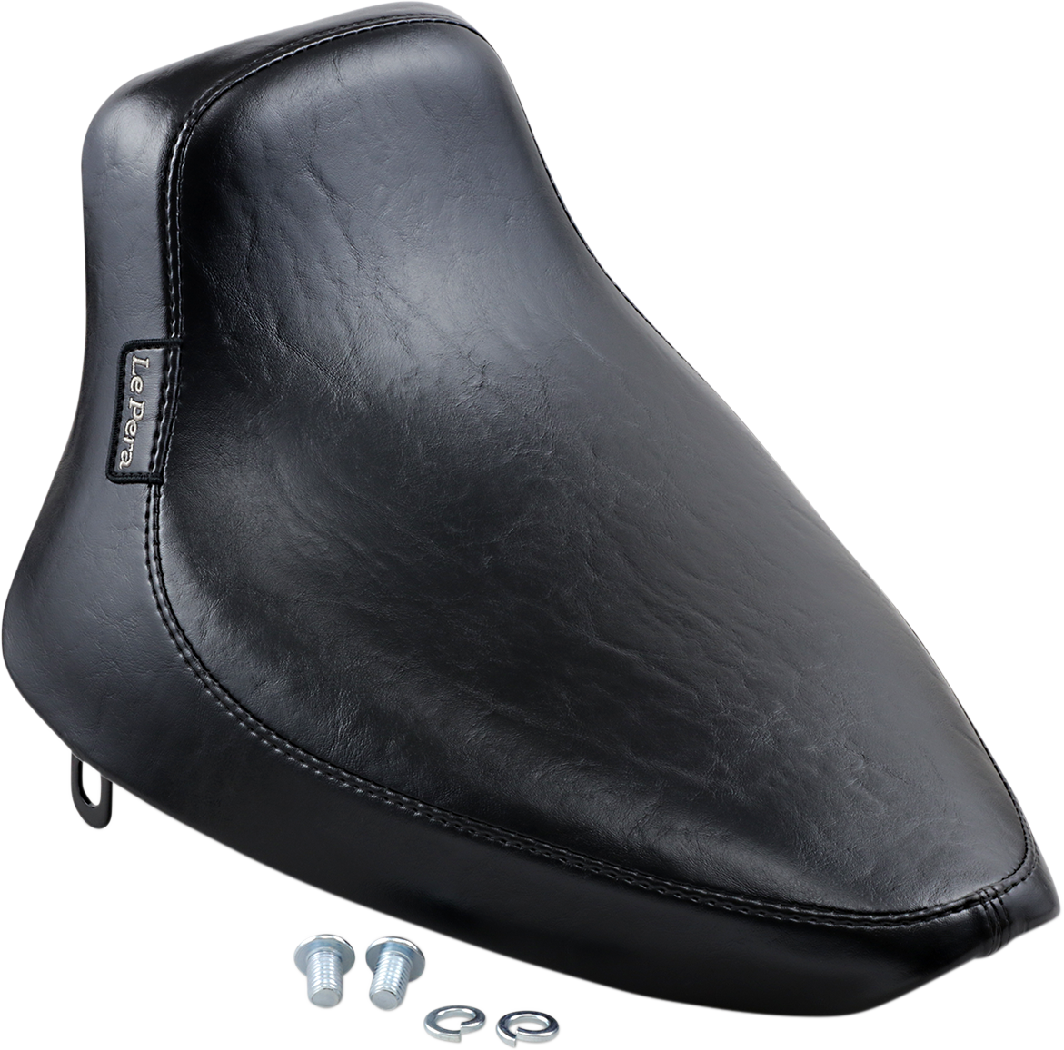 LE PERA Silhouette Solo Seat - Smooth - Black - Softail '84-'99 LN-850 — image 2