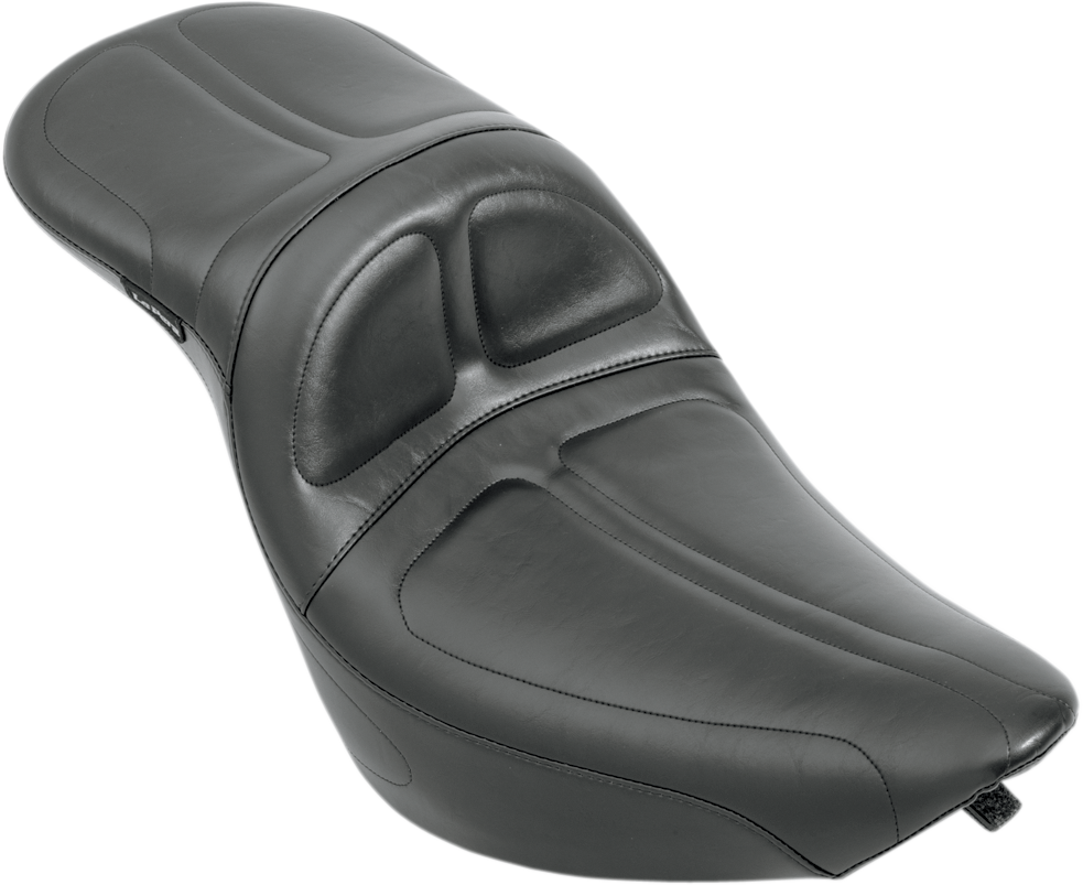 LE PERA Maverick Daddy Long Legs Seat - Black - Stitched - FXST '84-'99 LN-910DL — image 1