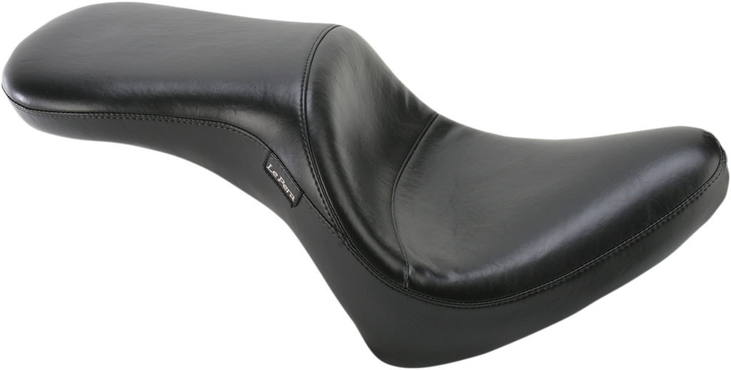 LE PERA Maverick Seat - without Backrest - Smooth - Black - Softail '84-'99 LN-910S — image 1