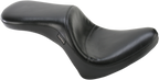 LE PERA Maverick Seat - without Backrest - Smooth - Black - Softail '84-'99 LN-910S — image 1