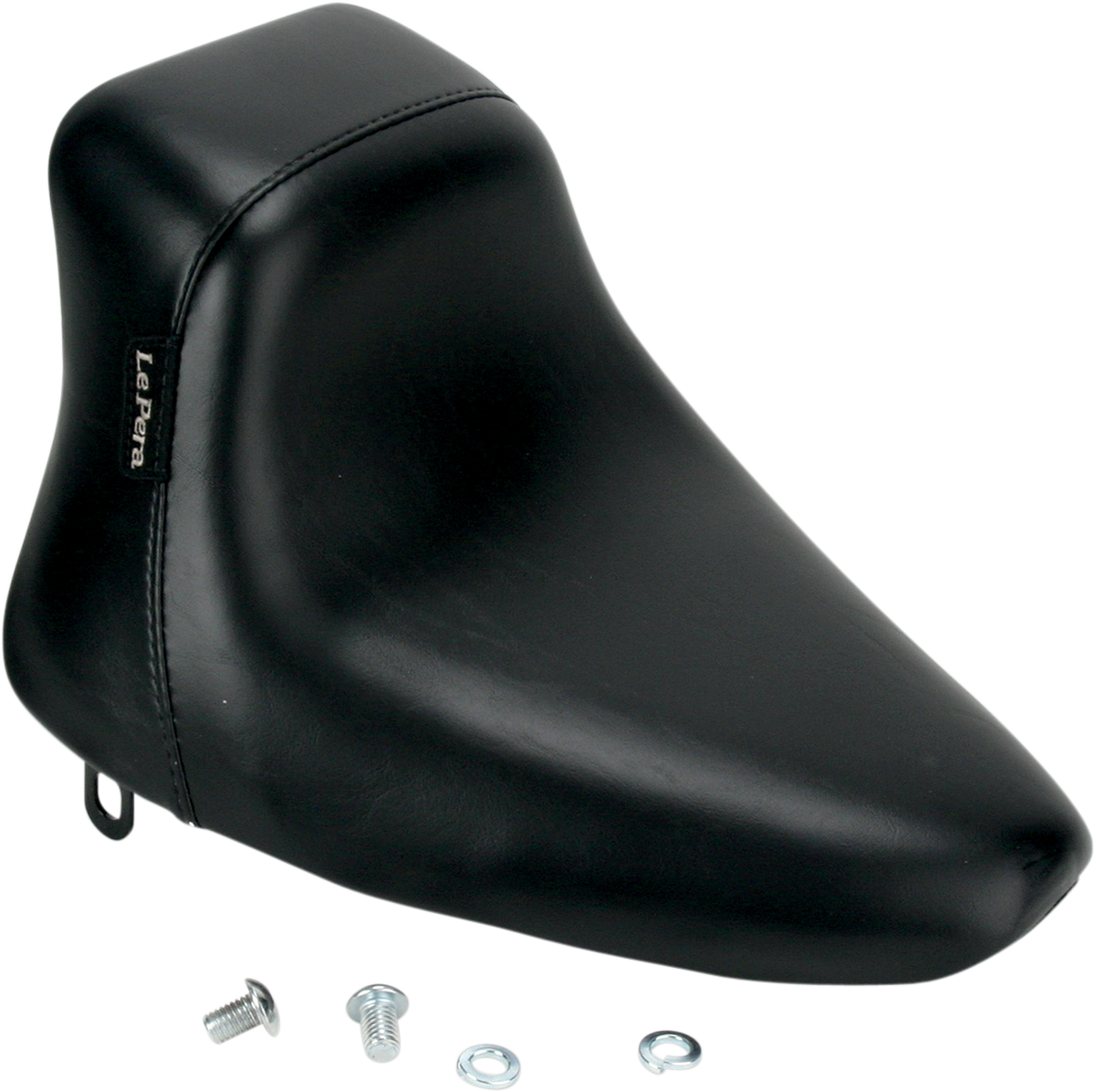 LE PERA Bare Bones Up-Front Solo Seat - Black - Softail '84-'99 LNU-007 — image 2