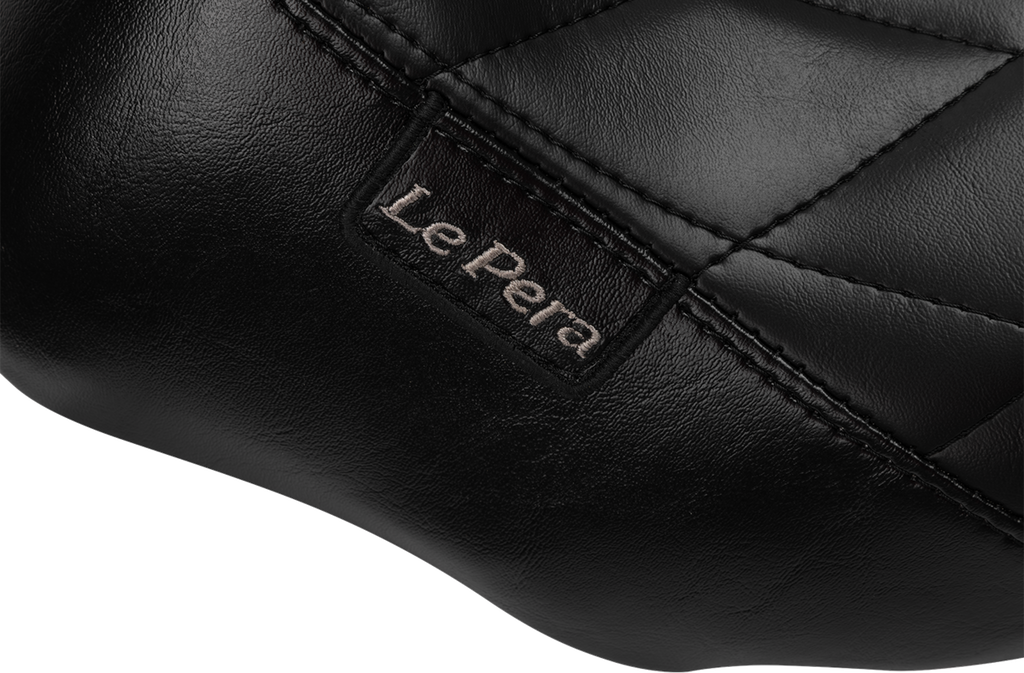 LE PERA Bare Bones Solo Seat - Diamond Stitch - FLH/FLT '23-'25 LV-005DM — image 3