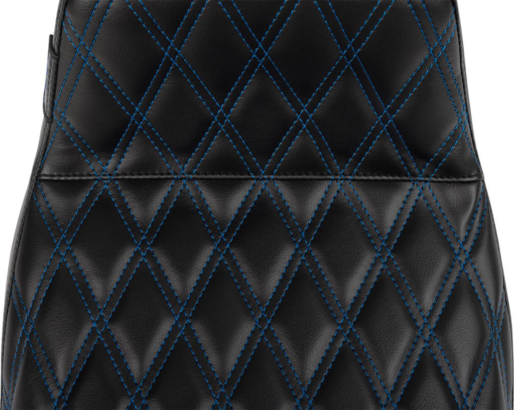 LE PERA Tailwhip Seat - Blue Double Diamond Stitch - FLH/FLT -'23-'25 LV-587DD-BE01 — image 3