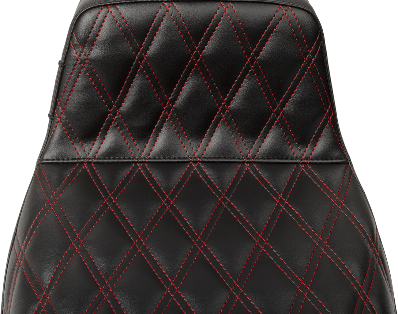 LE PERA Tailwhip Seat - Red Double Diamond Stitch - FLH/FLT '23-'25 LV-587DD-R01 — image 2