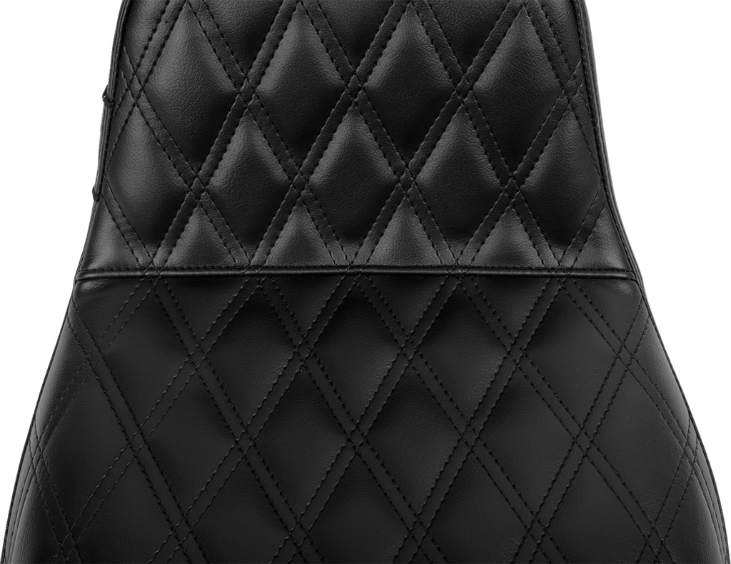 LE PERA Tailwhip Daddy Long Legs Seat - Double Diamond - FLH/FLT '23-'25 LV-587DLDD — image 3