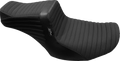 LE PERA Tailwhip Seat - Pleated w/ Gripper - FLH/FLT '23-'25 LV-587PTGP — image 1