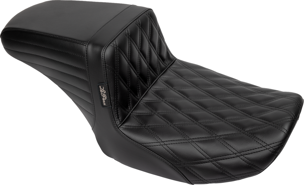 LE PERA Kickflip Seat - Double Diamond Stitch - FLH/FLT '23-'25 LV-597DD — image 1