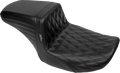 LE PERA Kickflip Seat - Double Diamond Stitch - FLH/FLT '23-'25 LV-597DD — image 1