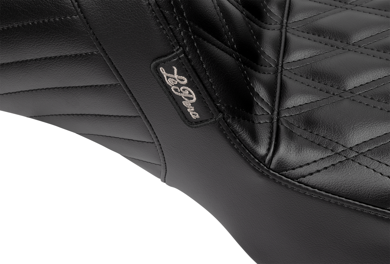 LE PERA Kickflip Daddy Long Legs Set - Double Diamond Stitch - FLT/FLH '23-'25 LV-597DLDD — image 3