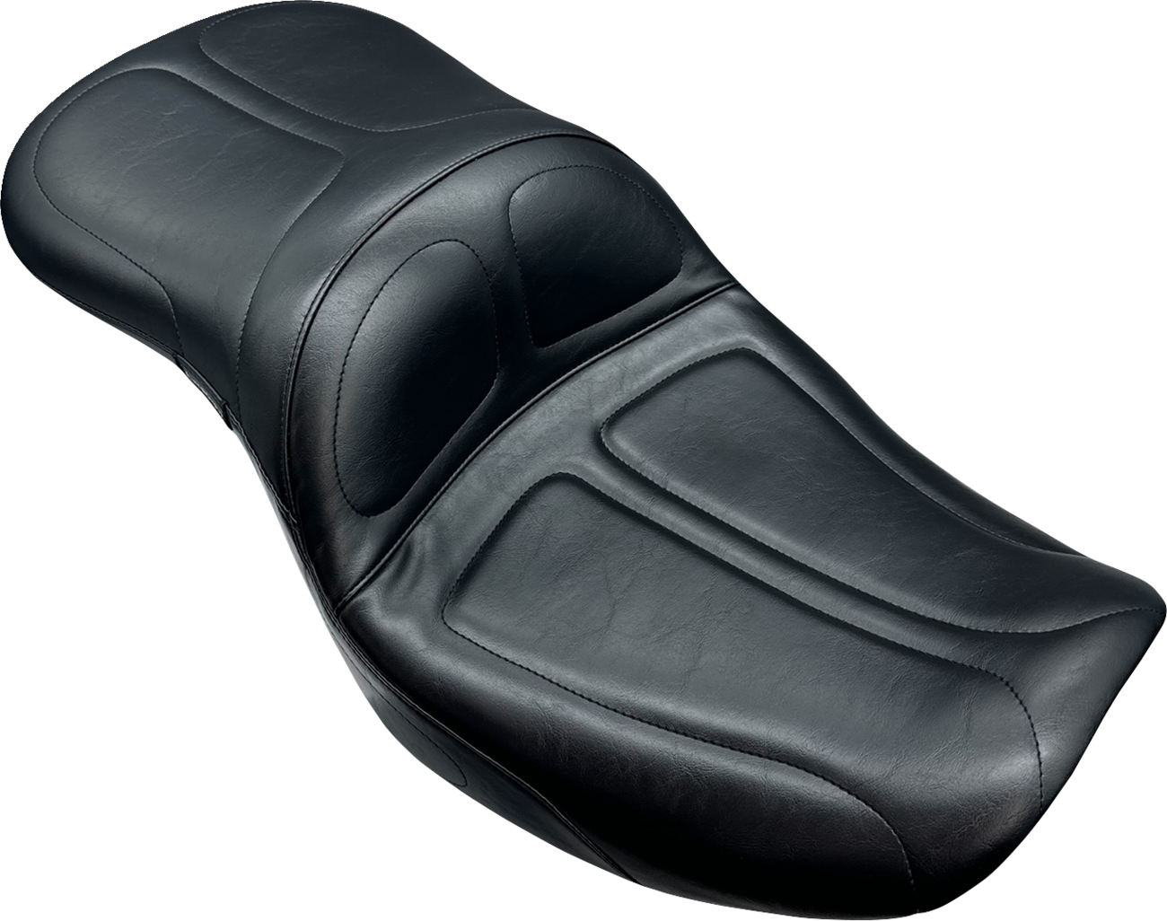 LE PERA Maverick Seat - without Backrest - Stitched - Black - FLH/FLT '23-'25 LV-957 — image 1
