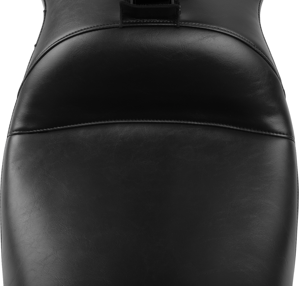 LE PERA Maverick Seat - with Backrest - Smooth - Black - FLH/FLT '23-'25 LV-957BRS — image 3