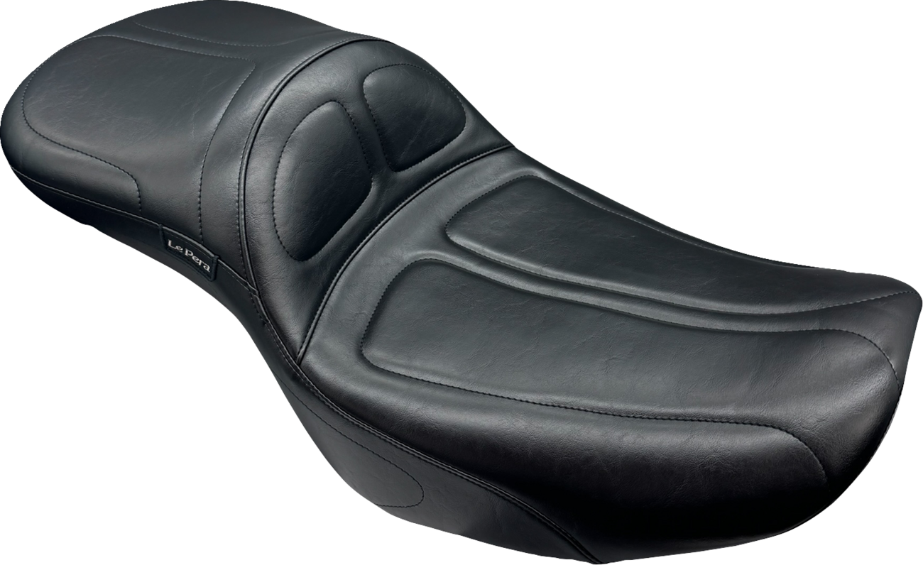 LE PERA Maverick Daddy Long Legs Seat - Without Backrest - Black - FLH/FLT '23-'25 LV-957DL — image 1