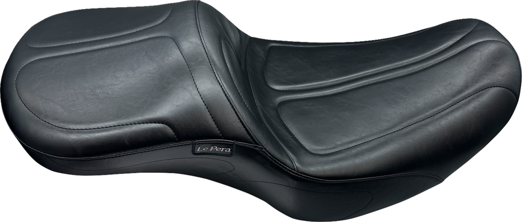 LE PERA Maverick Daddy Long Legs Seat - Without Backrest - Black - FLH/FLT '23-'25 LV-957DL — image 2
