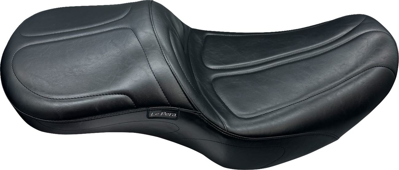 LE PERA Maverick Daddy Long Legs Seat - Without Backrest - Black - FLH/FLT '23-'25 LV-957DL — image 2
