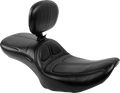 LE PERA Maverick Daddy Long Legs Seat - With Backrest - Black - FLH/FLT '23-'25 LV-957DLBR — image 1
