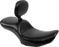 LE PERA Maverick Daddy Long Legs Seat - With Backrest - Smooth - FLH/FLT '23-'25 LV-957DLBRS — image 1