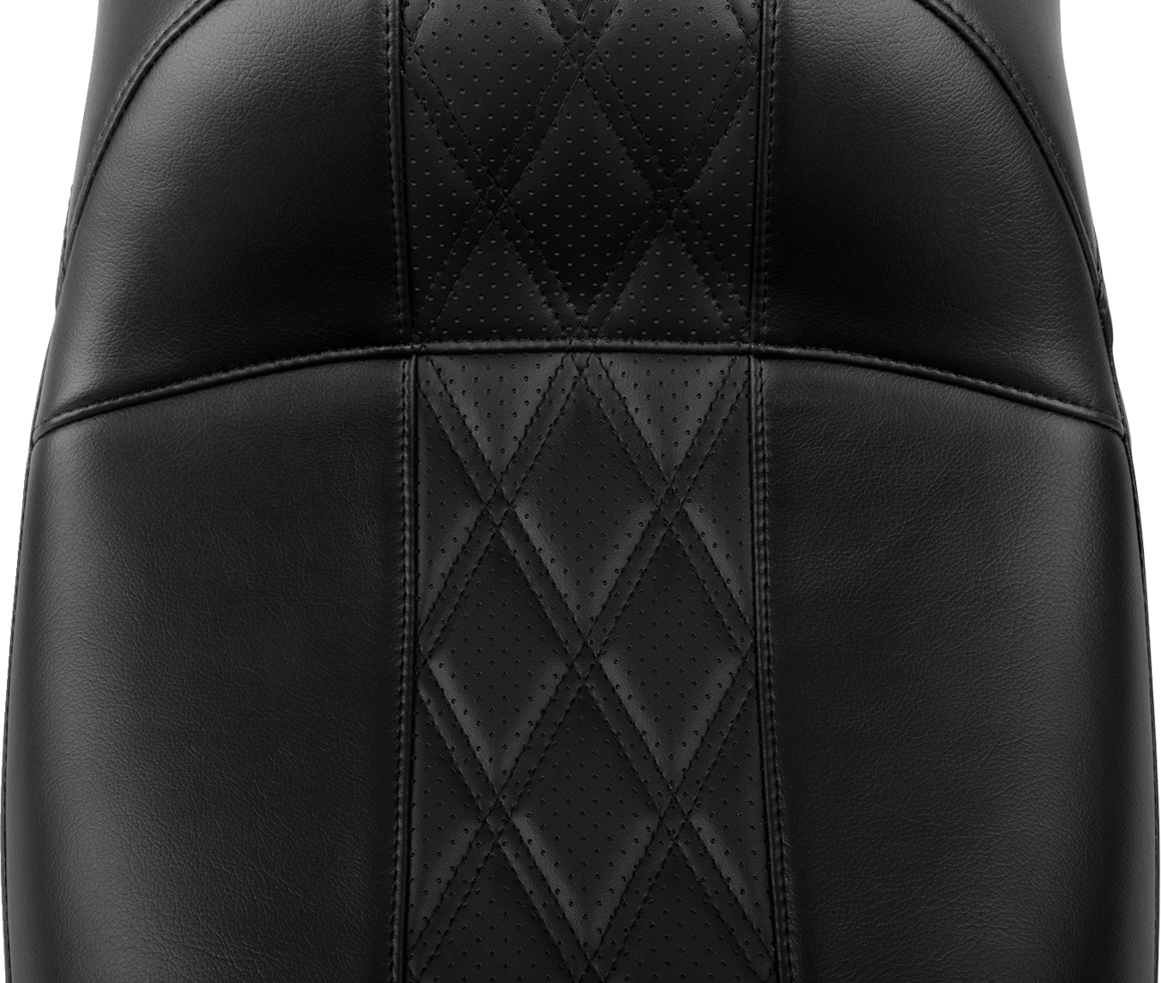 LE PERA Maverick Daddy Long Legs Seat - Without Backrest - Diamond Stitch - HR2 Inlay - FLH/FLT '23-'25 LV-957DLHR2 — image 2
