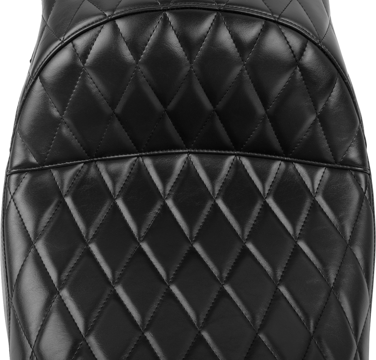 LE PERA Maverick Seat - without Backrest - Diamond Stitch - Black - FLH/FLT '23-'25 LV-957DM — image 3