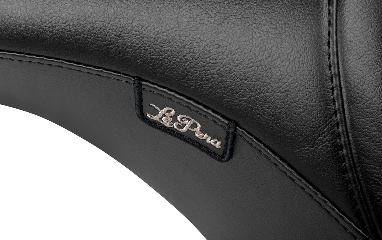 LE PERA Maverick Seat - without Backrest - Hot Rod HR2 - Black - FLH/FLT '23-'25 LV-957HR2 — image 2