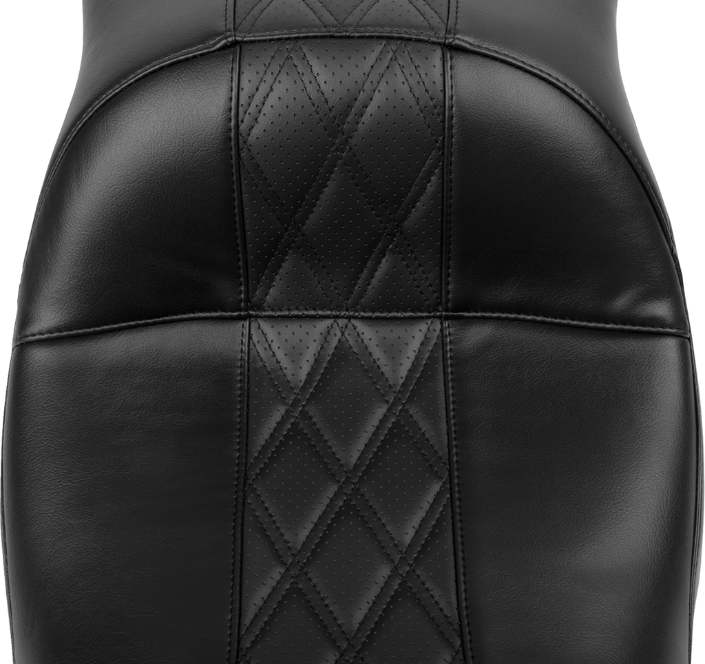 LE PERA Maverick Seat - without Backrest - Hot Rod HR2 - Black - FLH/FLT '23-'25 LV-957HR2 — image 3