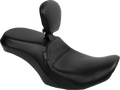 LE PERA Outcast 2-Up Seat - With Backrest - Plain - FLH/FLT '23-'25 LV-997BR — image 1