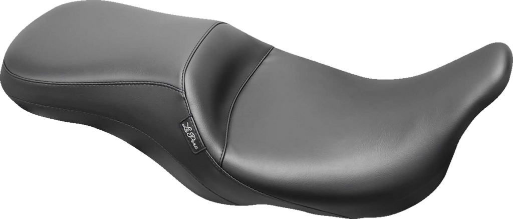 LE PERA Outcast 2-Up Seat - With Backrest - Plain - FLH/FLT '23-'25 LV-997BR — image 4