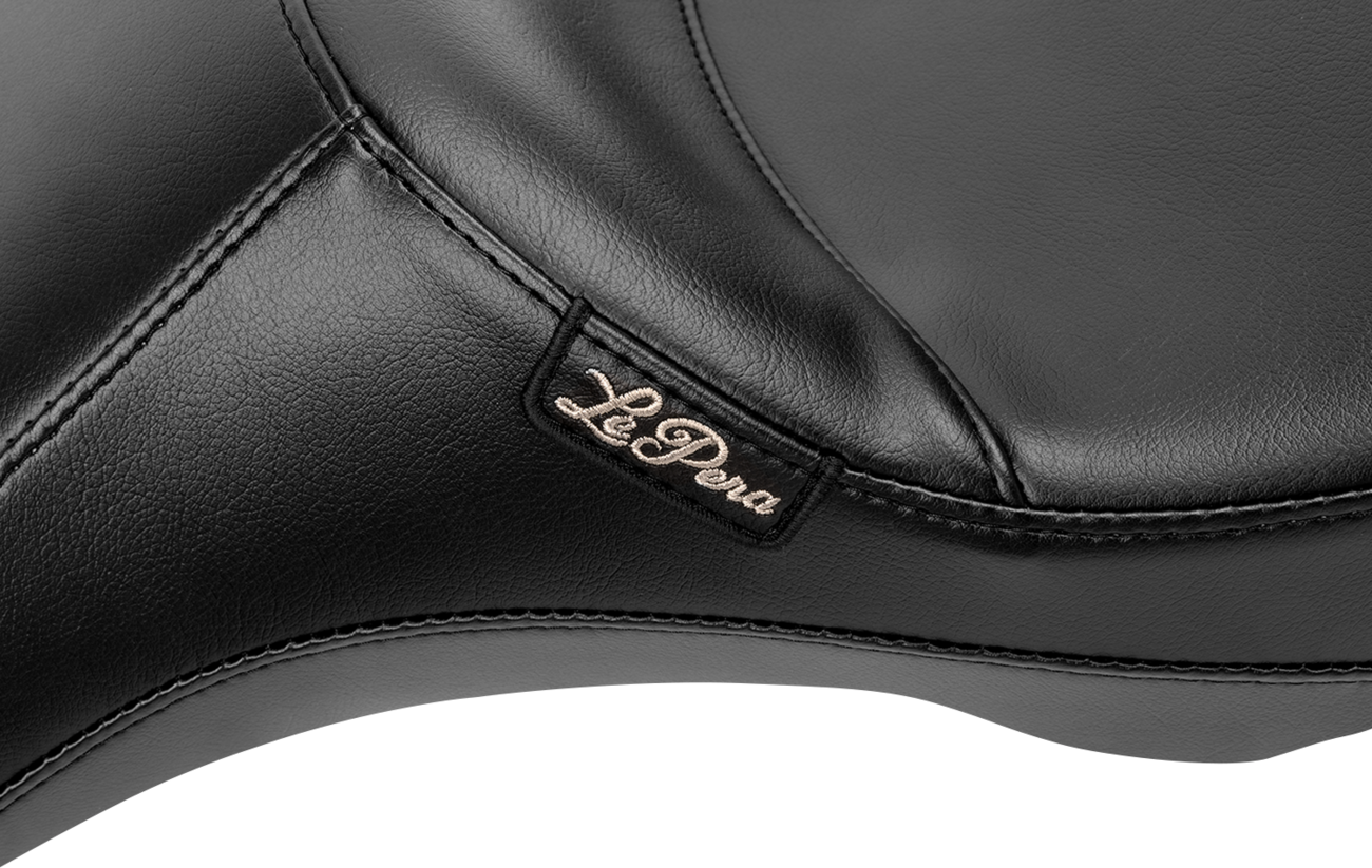 LE PERA Outcast Daddy Long Legs Seat - 2Up - w/o Backrest - Plain - FLH/FLT '23-'25 LV-997DL — image 3