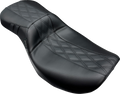 LE PERA Outcast Daddy Long Legs Seat - 2Up - w/o Backrest - GT2 Inlay - FLH/FLT '23-'25 LV-997DLGT2 — image 1