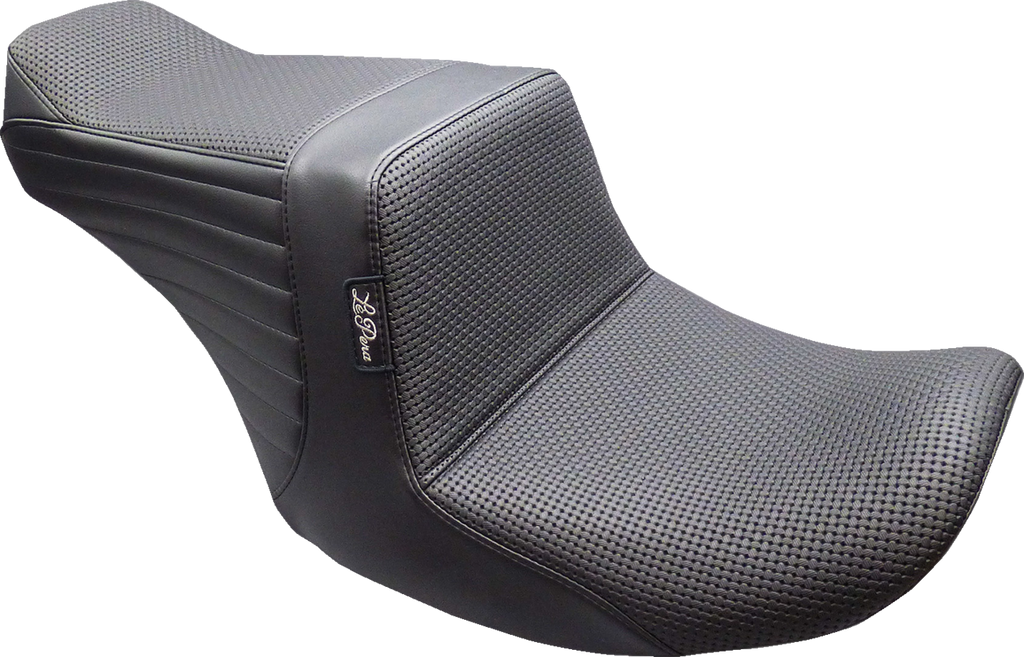 LE PERA Tailwhip Up Front Seat - Basketweave - FLT/FLH '23-'25 LVU-587BW — image 1