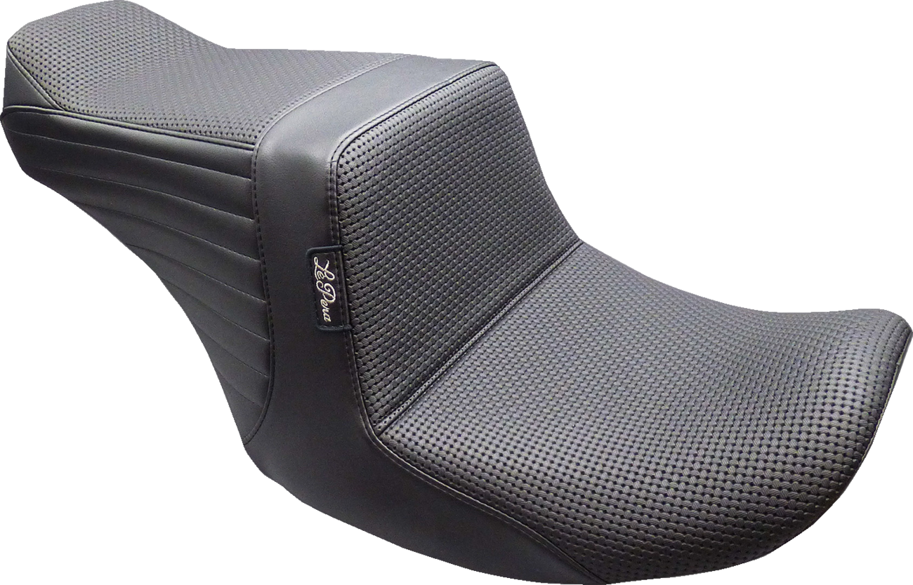 LE PERA Tailwhip Up Front Seat - Basketweave - FLT/FLH '23-'25 LVU-587BW — image 1