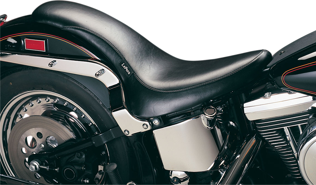LE PERA King Cobra 2-Up Seat - Black - Softail '00-'17 LX-890 — image 1