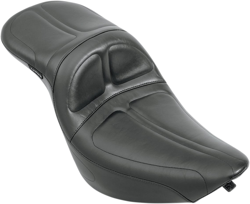 LE PERA Maverick Daddy Long Legs Seat - Black - Stitched - Softail '00-'17 LX-910DL — image 1