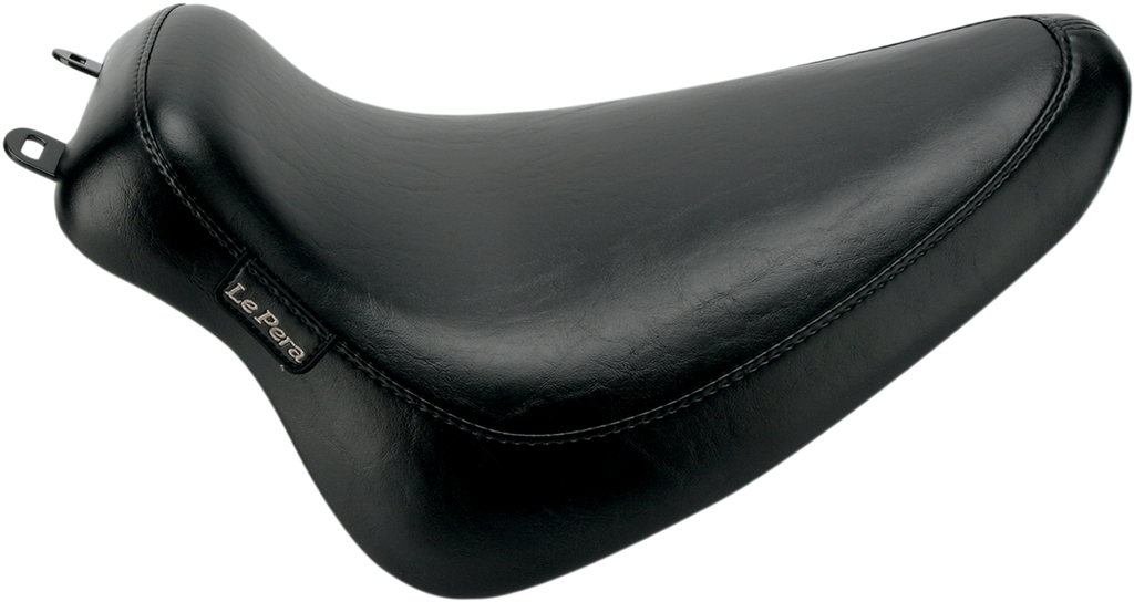 LE PERA Silhouette Solo Seat - Smooth - Black - FLST '08-'17 LXE-850 — image 1