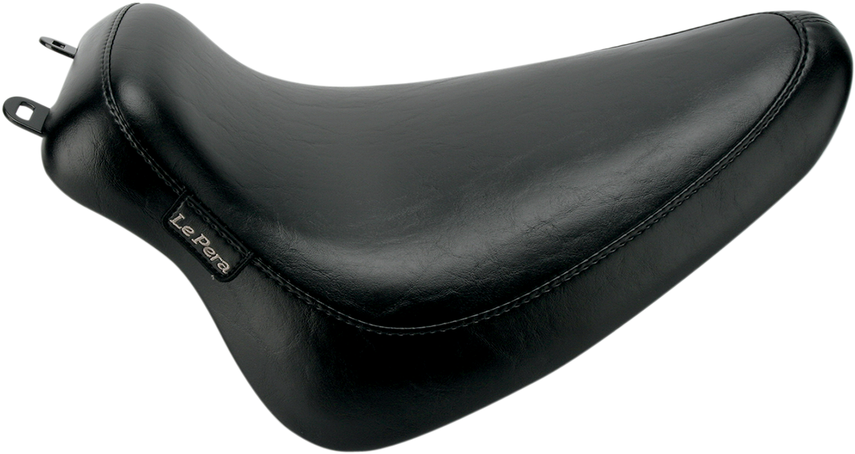 LE PERA Silhouette Solo Seat - Smooth - Black - FLST '08-'17 LXE-850 — image 1