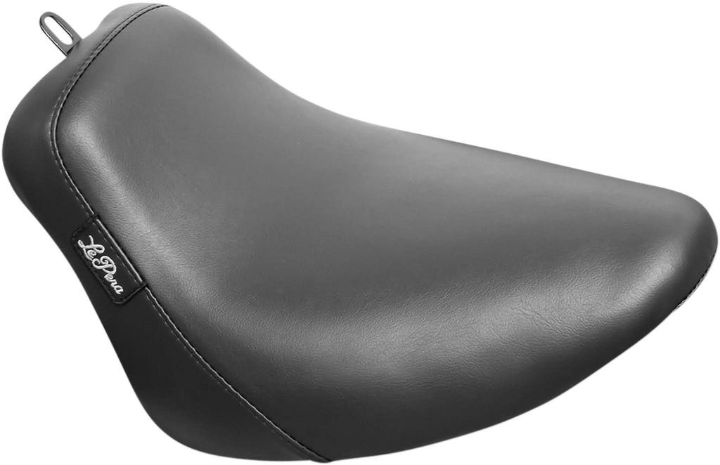 LE PERA Bare Bones Solo Seat - Smooth - Black - FLSL/FXBB '18-'23 LY-007 — image 1