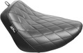 LE PERA Bare Bones Solo Seat - Diamond Stitch - Black - FLSL/FXBB '18-'23 LY-007DM — image 1