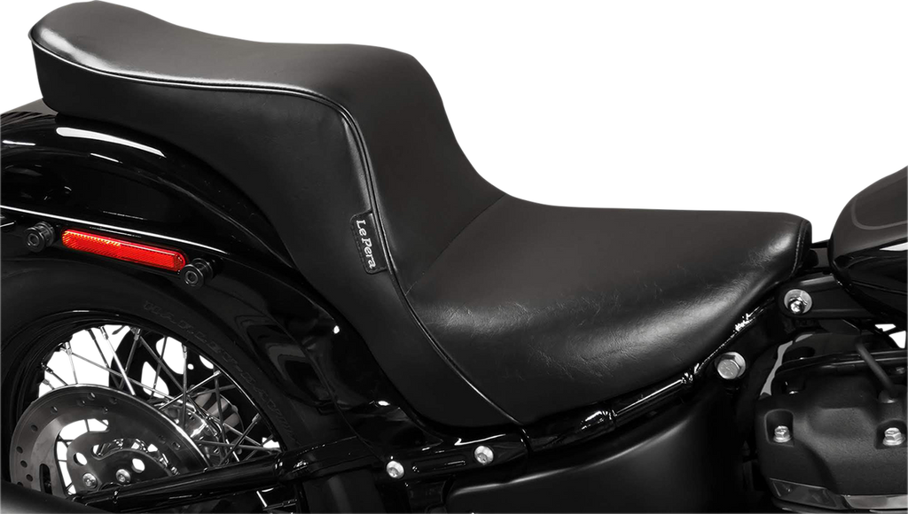 LE PERA Cherokee Seat - Smooth - Black - FX/FL '18-'24 LY-020 — image 1