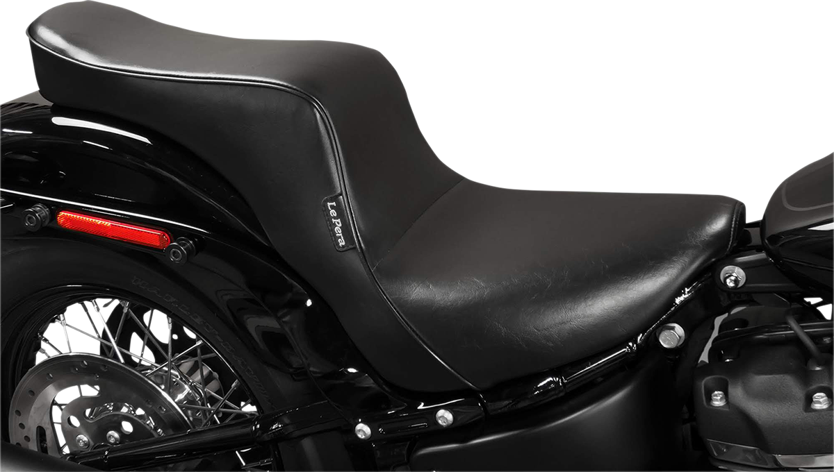LE PERA Cherokee Seat - Smooth - Black - FX/FL '18-'24 LY-020 — image 1