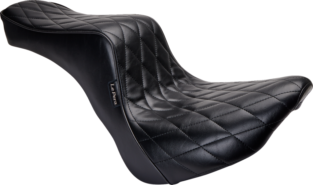 LE PERA Cherokee Seat - Diamond - Black - FX/FL '18-'24 LY-020DM — image 1