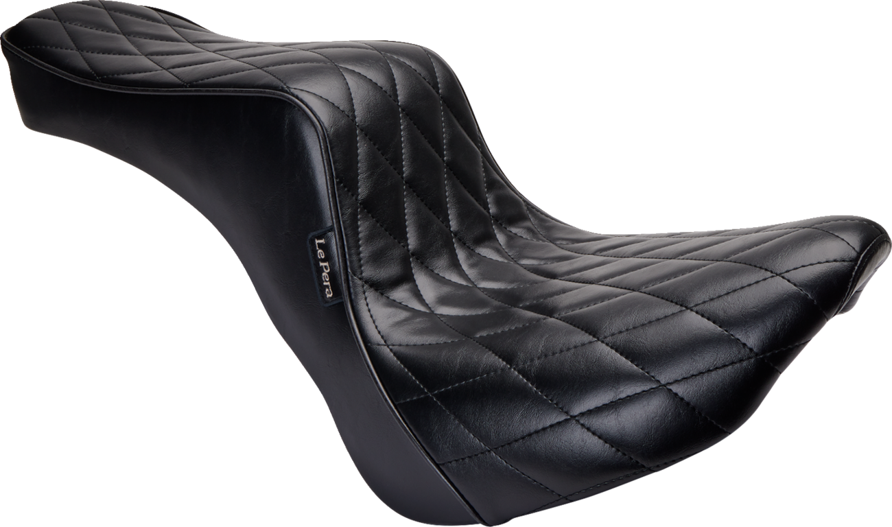 LE PERA Cherokee Seat - Diamond - Black - FX/FL '18-'24 LY-020DM — image 1