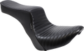 LE PERA Cherokee Seat - Pleated - Black - FX/FL '18-'24 LY-020PT — image 1