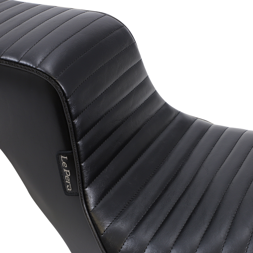 LE PERA Cherokee Seat - Pleated - Black - FX/FL '18-'24 LY-020PT — image 3